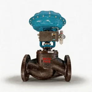 Pneumatic Control Valve with Manual Operated and 4-20ma Positioner for LPG Gas Flow Pressure Regulation Industrial Carbon Steel