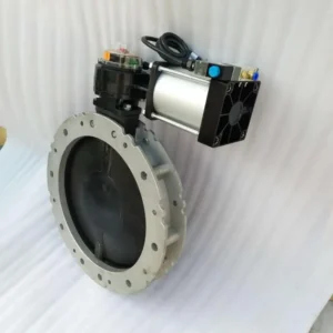 Pneumatic Dust Butterfly Valve Pneumatic Ventilation Butterfly Valve