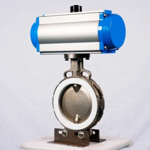Pneumatic Electric Butterfly Valve Sanitary Stainless Steel Butterfly Valve for Petroleum