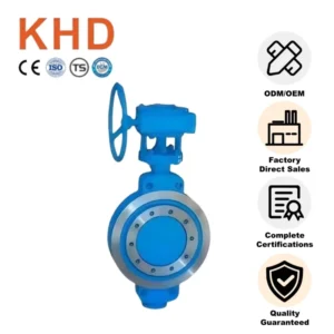 Pneumatic Electric Control Manual Turbine Butterfly Valve Stainless Steel Check Structure Butterfly Valve