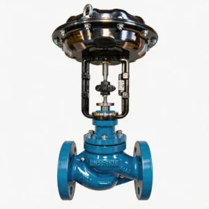 Pneumatic Globe Valve with 4-20mA Smart Positioner for Industrial Steam Flow Regulation and Pressure Control and Temperature