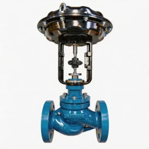 Pneumatic Globe Valve with 4-20ma Positioner and Stainless Steel Actuator for Oil Gas Flow Proportional Control and Pressure