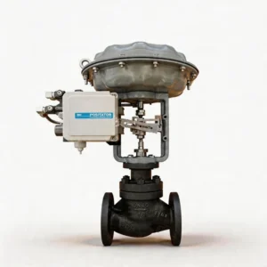 Pneumatic Industrial Control Valve with Diaphragm Actuator for Boiler Feed Water Regulating Hardened Trim DN40