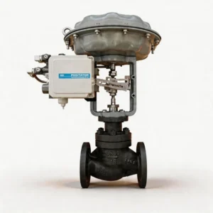 Pneumatic Industrial Control Valve with Diaphragm Actuator for Hot Water Heating Flow Controller DN50 PN16