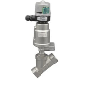 Pneumatic Stainless Steel Y-Type Angle Seat Valve for Efficient Flow Control