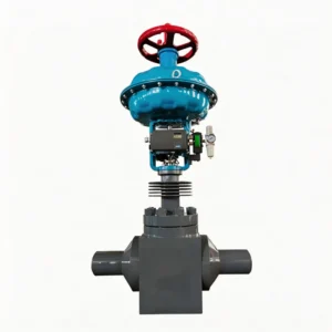 Pneumatic Steam Control Valve for Urea Plant and Acid Service with High Pressure Cage Trim Assembly