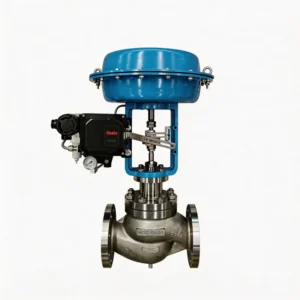 Pneumatic Steam Control Valve with Hydraulic Actuator and Fail Safe Spring for Emergency Shutdown System in Pipeline and Plant