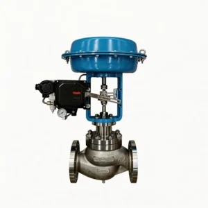 Pneumatic Steam Control Valve with Low Flow Rate Precision Needle for Gas Blending Station Industrial Operation High Pressure