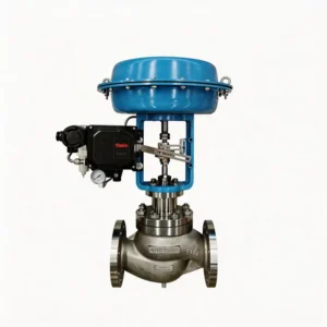 Pneumatic Steam Control Valve with Multi Function Digital Controller and 4-20ma Positioner for Steam Pressure Heating System