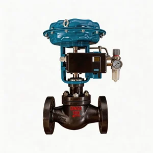 Pneumatic Temperature Control Valve Precision Globe Self Operated Diaphragm for Compressor Air with Modulating Flow and 4 20mA