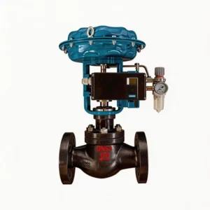 Pneumatic Temperature Control Valve with 4-20mA Positioner and Stainless Steel Precision Globe Body for Water Flow Regulation