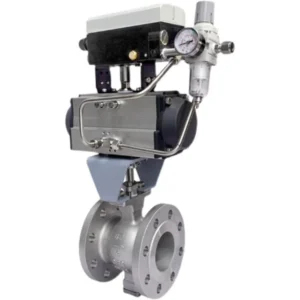 Pneumatic V-shaped Ball Valve