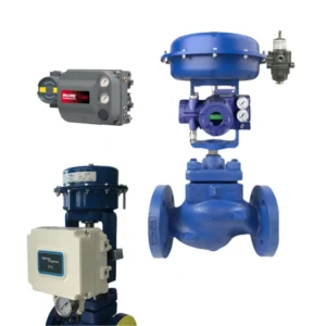 Pneumatic Valve Positioner Fish-er DVC2000 DVC6200 and FOXBORO Controller and Spirax Sarco Valve KE73 and Actuator PN9223E