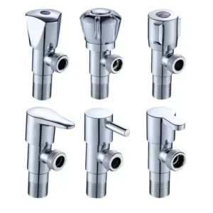 Polished Chrome Plated Stainless Steel Angle Valve Customized SS Angle Valves