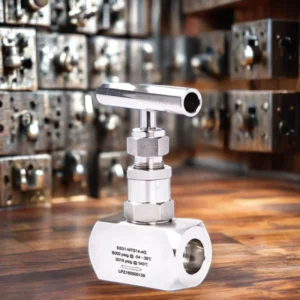 Precise Manual Needle Valve for Medical Field 60000 psi High Pressure Stainless Steel Panel Mountable Ensuring Safety