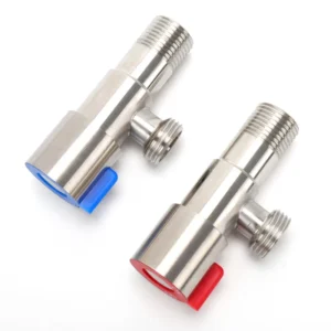 Precision BSP Male Thread Angle Valve with Hydraulic Pressure Regulation for High-End Bathroom Systems