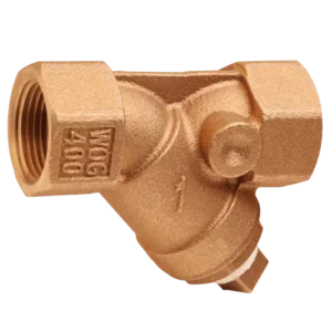 Precision Engineered NPT Full Port Bronze Y Strainer Valve for Water Supply System