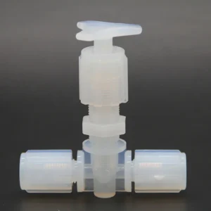 Precision Integrated PFA Needle Valve Model PNV