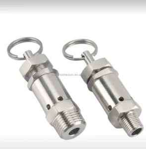 Pressure Relief Valve Adjustable Stainless Steel Safety Valve