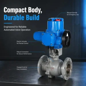 Q Type SwitchingBall Valve Electric Actuator Model Motorized Ball Valve Stainless Steel Type Electric Ball Valve