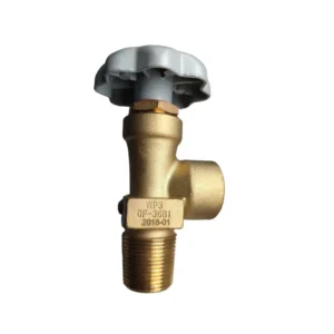 QF-36B1 Brass Cylinder Needle Valve Manual Power for Gas