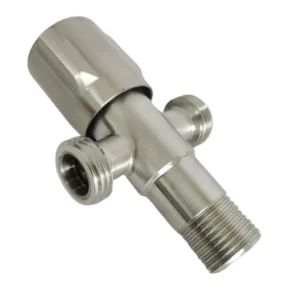 Quality-Assured Modern Design Spa Step Stainless Steel Triangle Angle Valve Dual Purpose for Bathroom Accessories