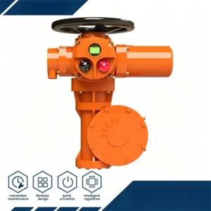 Quarter Turn Actuator Position Indication 4 20Ma Input Output Signal Auto Calibration Reverse Operation Dustproof Industrial Use