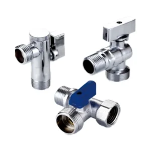 Quarter Turn Brass Chrome Angle Valve for Bathroom