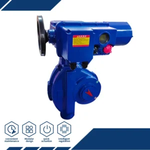 Quarter Turn Electric Actuator Ensures Precise Valve Control for Water Treatment and Chemical Industry Pipelines