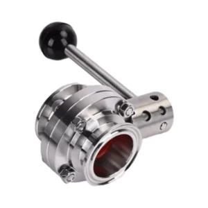Quick Installation Stainless Steel Butterfly Valve Food Grade SUS304/316L for Water Supply in General Applications UL certification