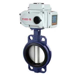 RK D941X-16 12v 24v 220v 4-20ma 0-10v Dn25 1″ Dn100 QT450 1.6Mpa CE Certified Electric Flange Butterfly Valve