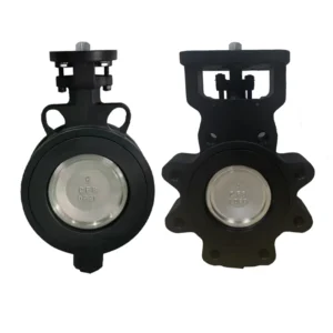 RPTFE Seat High Temperature Double Eccentric High Performance Butterfly Valve For High Frequency Switch