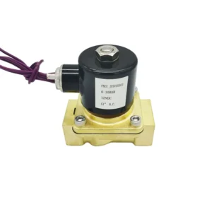 RUICHEN 12V 24V Brass Solenoid Valve 2W250-25 NC Diaphragm Structure Water Shutoff OEM CE Certified 1″ Port 1 Year Warranty