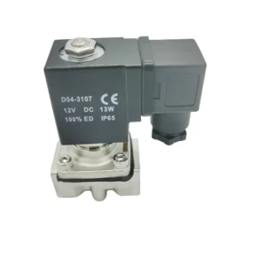 RUICHEN Brass Solenoid Valve ZS100 02 1 4 Port 316 Stainless Steel Bonnet Water Medium Normally Closed Diaphragm Shutoff OEM