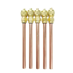 Refrigeration Spare Parts High Quality 1/4 Access Valve / Pin Valve / Charing Valve
