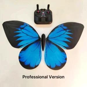 Remote Control Bionic Butterfly Flapping Wing Aircraft Easy Powerful Motor Stage Performance Concert Educational Wedding DIY