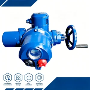 Remote Multi turn Electric Valve Actuators Remote DC4 20mA signal Auxiliary Torque Switches Power Plant Water Treatment