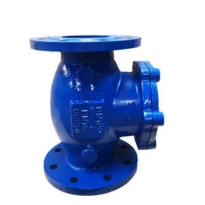 Rubber Ball Check Valve Flange Elastic Soft Seat Rubber Disc Rotary Check Valve