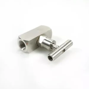 S316 Stainless Steel 6000psi Needle Valve with Npt Female Bar Stock Manual Control Stop Ball Structure for Oil Sampling