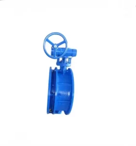 SD341X Flange Telescopic Butterfly Valve Turbine Cast Steel Telescopic Butterfly Valve