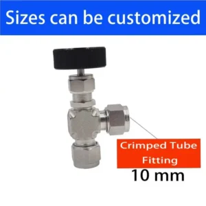 SHJH-LOK Manual High Pressure High Temperature Angle Safety Valve for Gas EPDM Sealing 1/2″-2″ Port 10m3/h Flow Rate ASME ASTM