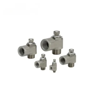 SMC Air Flow Controller Valve VXV Series High Accuracy Adjustable Needle Valve 3/8 Inch Port For Automation Applications