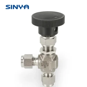 SS 316 Bonnet Manual Angle Type Needle Valve 90 Degree Angle Type Needle Valve