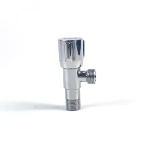 SS Angle Valves Brass Core Iron Stem Angle Valves Manual Angle Valve for Bathroom and Toilet OEM