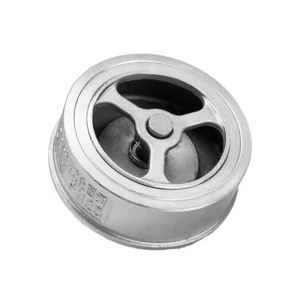 SS201 SS304 316 Stainless Steel Wafer Check Valve for Water Media Pneumatic Check Valve