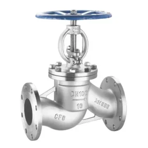SS304 316 3/4″-4″ Durable Standard Flange PN16 Stainless Steel DN65 Medium Pressure Flow Manual Control Pipe Shutoff Valves