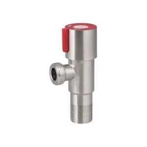 SS304 Factory High Quality Angle Valve Blue and Red Head