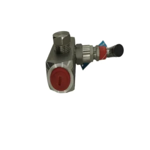 SS304 Manual Needle Valve 3-Way Multi-Port Gauge for Gas with 6000PSI Pressure Capability