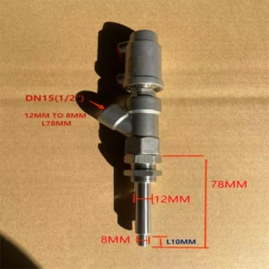 SS304 Pneumatic Needle Filling Valve Small Volume Precision Liquid Discharge Nozzle Filling Machine Spare Parts