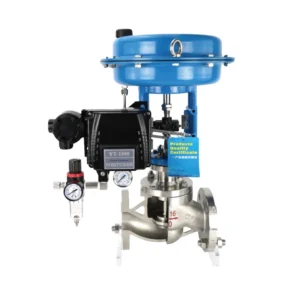 SS304 SS316 Pneumatic Globe Valve DN50 Automatic Water Level Control with Single Seat Design LS0 Certification